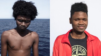 Cesar Dezfuli memenangkan kategori Portraiture dengan karya berjudul Oumar. Guinea Conakry (1999). Foto: Cesar Duzfeli/Sony World Photography Awards 2020