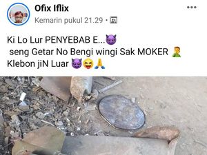 Viral Foto Misil Picu Ledakan di Pabrik Baja Mojokerto Hoaks