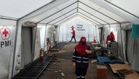 Diketahui, setiap harinya para petugas gabungan membagi tugas untuk mengatasi virus Corona.