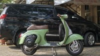 Total biaya modifikasi ini menghabiskan uang hingga Rp 55 jutaan.(Foto: Scooter VIP)