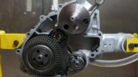 Sementara di bagian pengapian, digunakan CDI, magnet, rotor dan spul Polini analog cone 20 dikombinasi karburator Polinitipe PWK diameter 26 dengan main jet antara 105-120.(Foto: Scooter VIP)