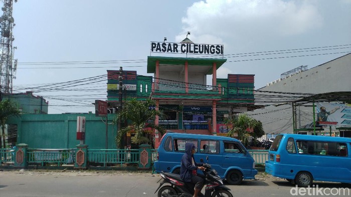 Pasar Cileungsi (Sachril Agustin Berutu/detikcom)