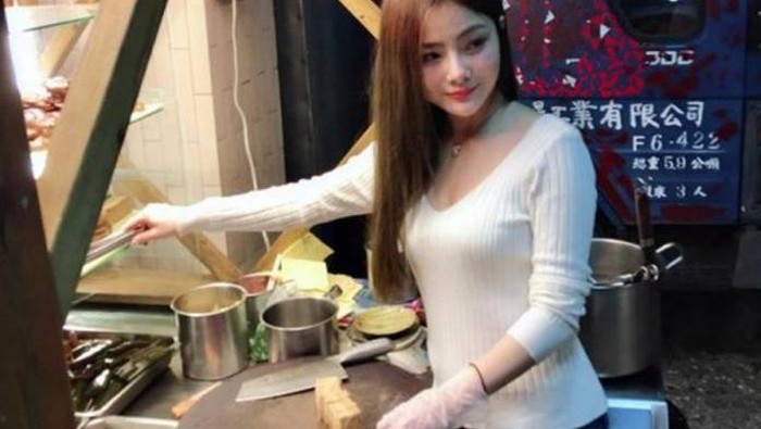 Penjual Daging Rebus Cantik Penjual Daging Rebus Cantik