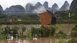 Potret Banjir di China Selatan