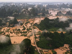 Lahan Pertanian China Dilanda Banjir, Harga Pangan Terancam Naik