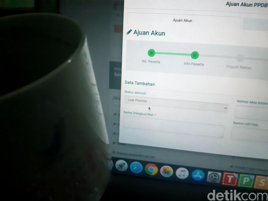 Prapendaftaran PPDB Jakarta (Danu Damarjati/detikcom)