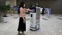 Robot Ini Mampu Ukur Suhu Tubuh untuk Cegah Corona