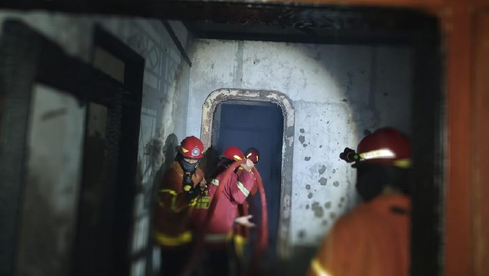 Rumah di Bekasi, yang dibakar pemiliknya sendiri