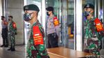 Siap Dibuka, Blok A Pasar Tanah Abang Dijaga TNI-Polri