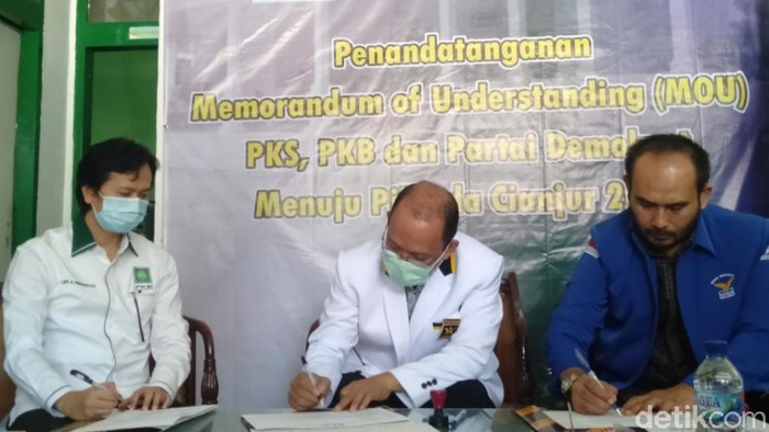 Tiga partai sepakat koalisi di Pilkada Cianjur 2020