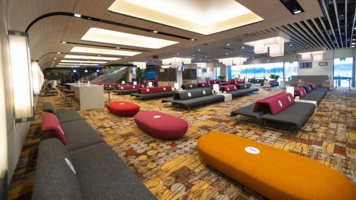 Transit area di Bandara Changi