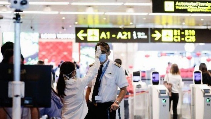 Transit area di Bandara Changi