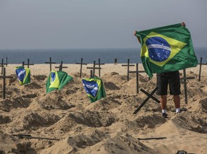 Brasil Catat 42.725 Kasus Corona Sehari, Negara Bagian Ngotot Cabut Lockdown