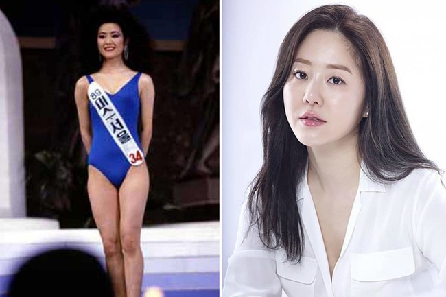 Go Hyun JungGo Hyun Jung juga pernah mengikuti Miss Korea dan menduduki posisi runner up pertama di usia 18 tahun. Dua tahun setelahnya, Hyun Jung mulai berkarier sebagai aktris. Pemain Sandglass ini lama tak terlihat di layar kaca setelah berkonflik dengan produser acara. Foto: Internet/Instagram