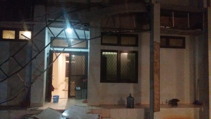 Atap gedung Koni Bogor roboh/Istimewa