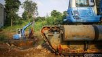 Cegah Banjir, Kali Krukut Dinormalisasi