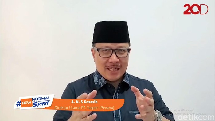 Direktur Utama PT Taspen (Persero) A.N.S Kosasih.