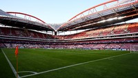 Stadion da Luz ramai diperbincangkan usai final Liga Champions 2019/2020 dilaksanakan di sana. Stadion ini pernah menjadi markas klub Benfica yang juga pernah menjadi lokasi pertandingan Piala Eropa 2004. (Foto: Getty Images/Octavio Passos)