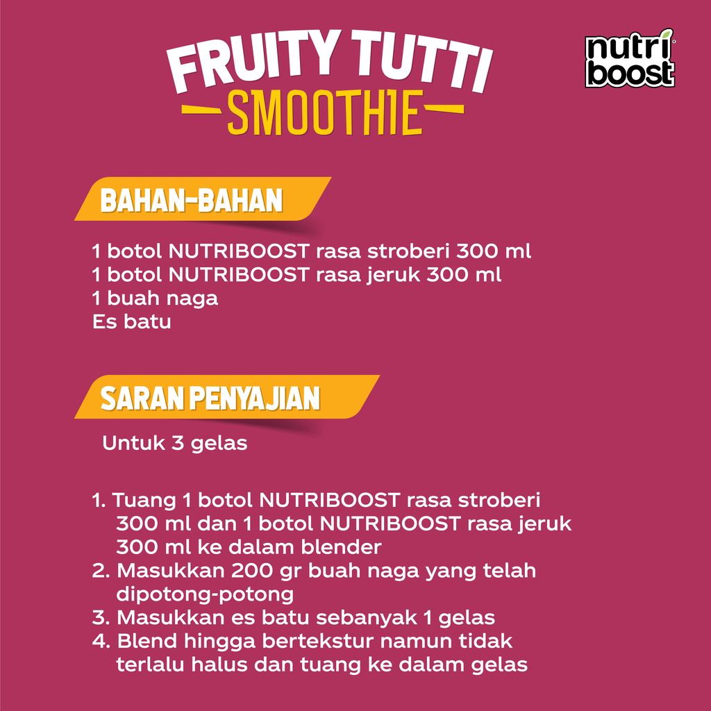 Fruity Tutti Smoothie