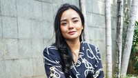Dalam kesempatan itu Gita menceritakan jika dirinya sudah memiliki kekasih. Pool/Palevi S/detikFoto.