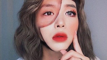 Tentunya jika dilihat dari perspektif yang pas, bisa dilihat karya ilusi makeupnya. (Foto: Instagram/hwajang.13)