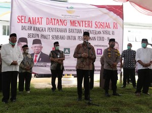 Mensos Distribusikan 10 Ribu Paket Sembako ke 51 Ponpes di Banten