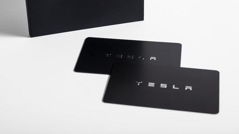 Kunci Kartu Tesla Model 3 Kunci Kartu Tesla Model 3
