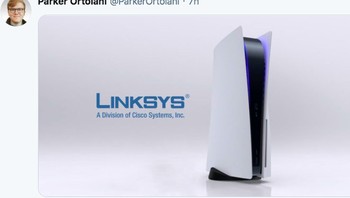 Netizen ini menganggapnya serupa dengan router Liknsys. Foto: Twitter