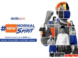 #NewNormalNewSpirit, Indonesia Bersatu Saling Memotivasi