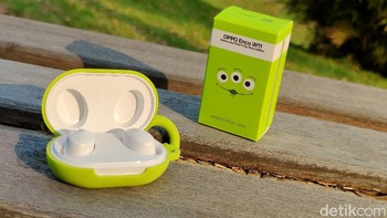 Bila Oppo Enco W11 standar dibanderol Rp 599 ribu. Sementara edisi Toy Story dilepas sedikit lebih tinggi, yaitu Rp 698 ribu. Foto: Adi Fida Rahman/detikINET