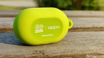 Karenanya Enco W11 dihadirkan dengan tema ikonik perusahaan animasi itu, yakni Toy Story. Foto: Adi Fida Rahman/detikINET
