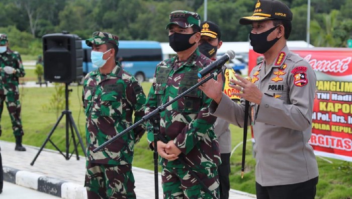 Panglima TNI dan Kapolri cek RS Pulau Galang