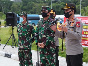 Panglima TNI-Kapolri Kunjungi Kepri, Cek RS Corona-Kesiapan New Normal