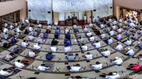 Kali ini merupakan salat Jumat kedua setelah pelonggaran masa PSBB di Tangsel.