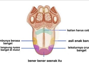 Begini Peta Rasa Lidah Selebgram saat Mengulas Rasa Makanan