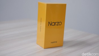 Realme Indonesia memastikan Narzo yang akan dirilis di Tanah Air berbeda dengan versi India. Foto: Adi Fida Rahman/detikINET