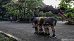 Semangat Tanpa Batas Pecinta Parkour Menuju New Normal