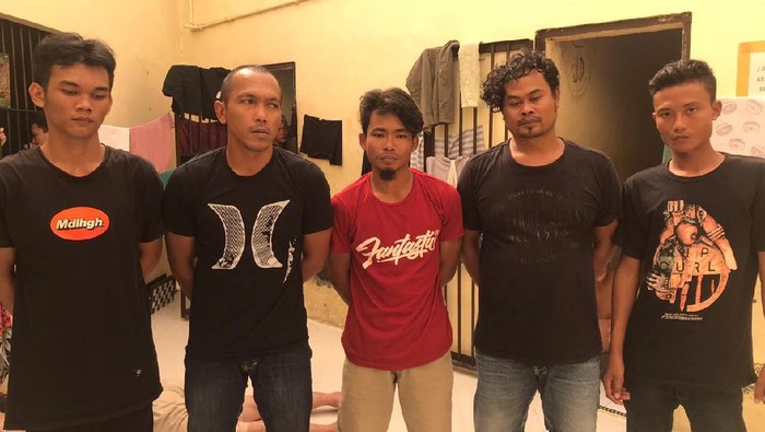 Tampang pencuri kabel listrik di Babel (dok. Istimewa)