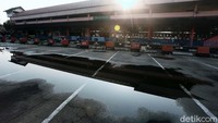Begini sepinya terminal Kampung Rambutan, Jakarta.