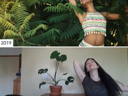 Pandemi Corona, Wanita ini Potret Ulang Travelingnya di Instagram