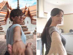 Pandemi Corona, Wanita ini Potret Ulang Travelingnya di Instagram