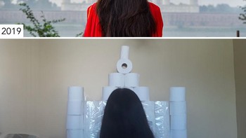 Dia adalah Sharon Waugh yang memiliki blog humor soal travelingnya. Ia mengulang semua foto-foto perjalanannya di Instagram untuk mengurangi rasa stres selama pandemi. (Foto: Instagram/ thesharonicles)