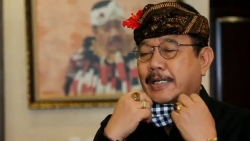 Wakil Gubernur Bali Tjokorda Oka Artha Ardhana Sukawati (Cok Ace)