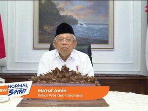 Wapres Maruf Amin: Mari Semangat Sambut New Normal dengan New Spirit