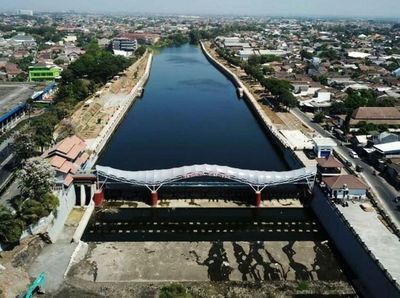 Ini Lho Pengadang Banjir di Solo, Tengok Yuk!