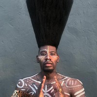 Benny Harlem punya rambut unik yang bikin orang jadi terkesima dan takjub. Rambut afronya itu bahkan memecahka rekor dunia. Foto: dok. Instagram @bennyharlem