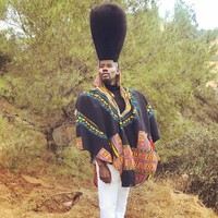 Benny dinyatakan sebagai orang dengan rambut tertinggi oleh Guinness Record. Penampilan rambutnya itu dinilai artsy oleh banyak orang sehingga jadi nilai plus. Foto: dok. Instagram @bennyharlem