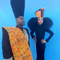 Di Instagramnya, Benny kerap membagikan konten rambut afronya bersama sang putri. Kontennya tersebut semakin membuatnya populer. Foto: dok. Instagram @bennyharlem