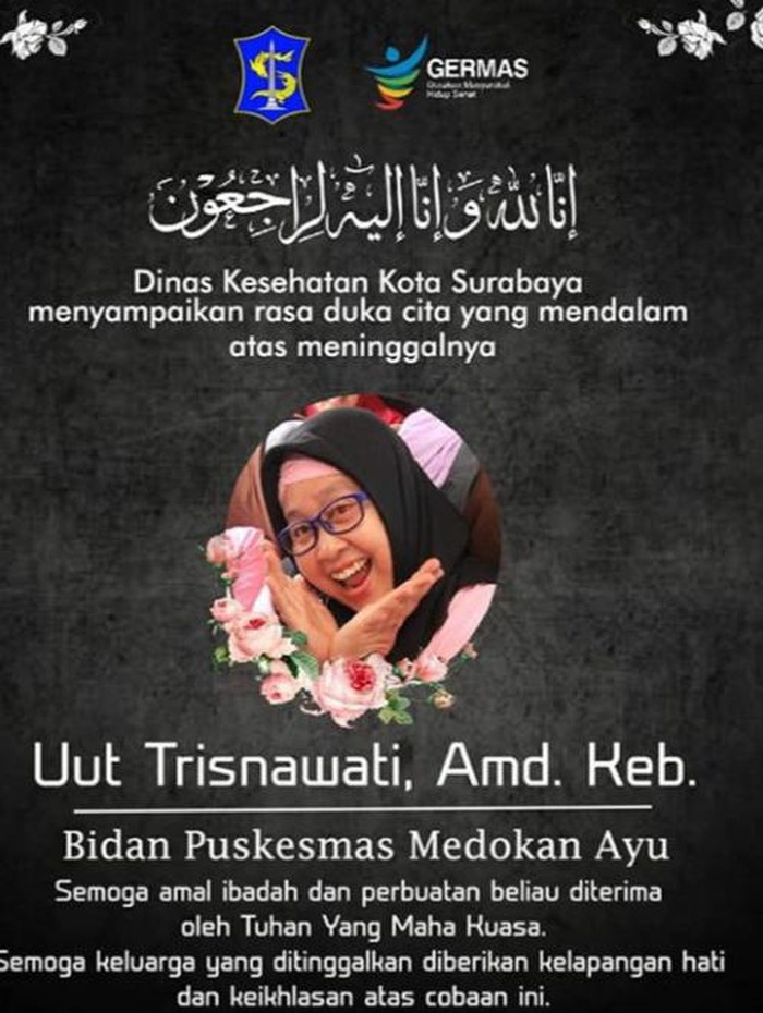bidan meninggal positif covid