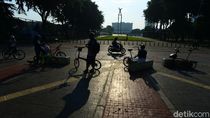 Dibuka Kembali, Lapangan Banteng Terpantau Sepi